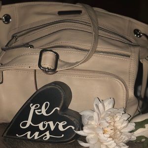 White Jone New York Handbag